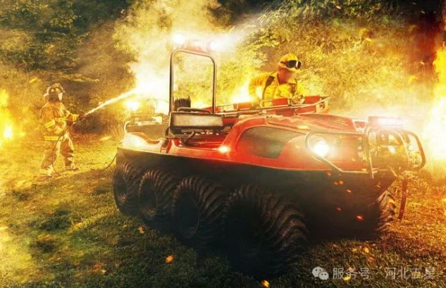河北五星“瓦爾特·霸王龍”8×8水陸兩棲全地形車(chē)：解鎖全行業(yè)搶險(xiǎn)新可能